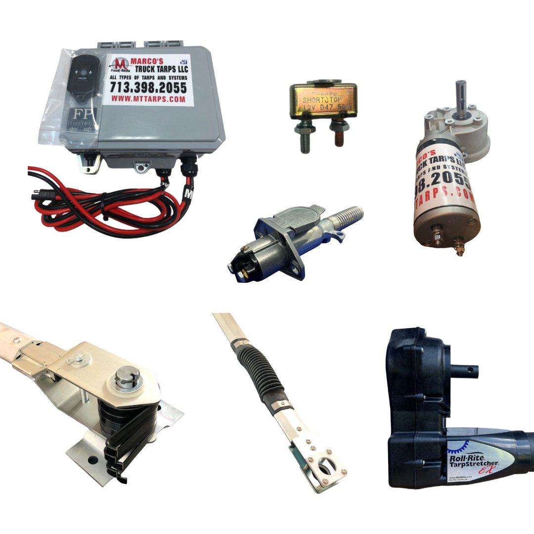 ROLLOVER ELECTRIC TARP Marco's Truck Tarps