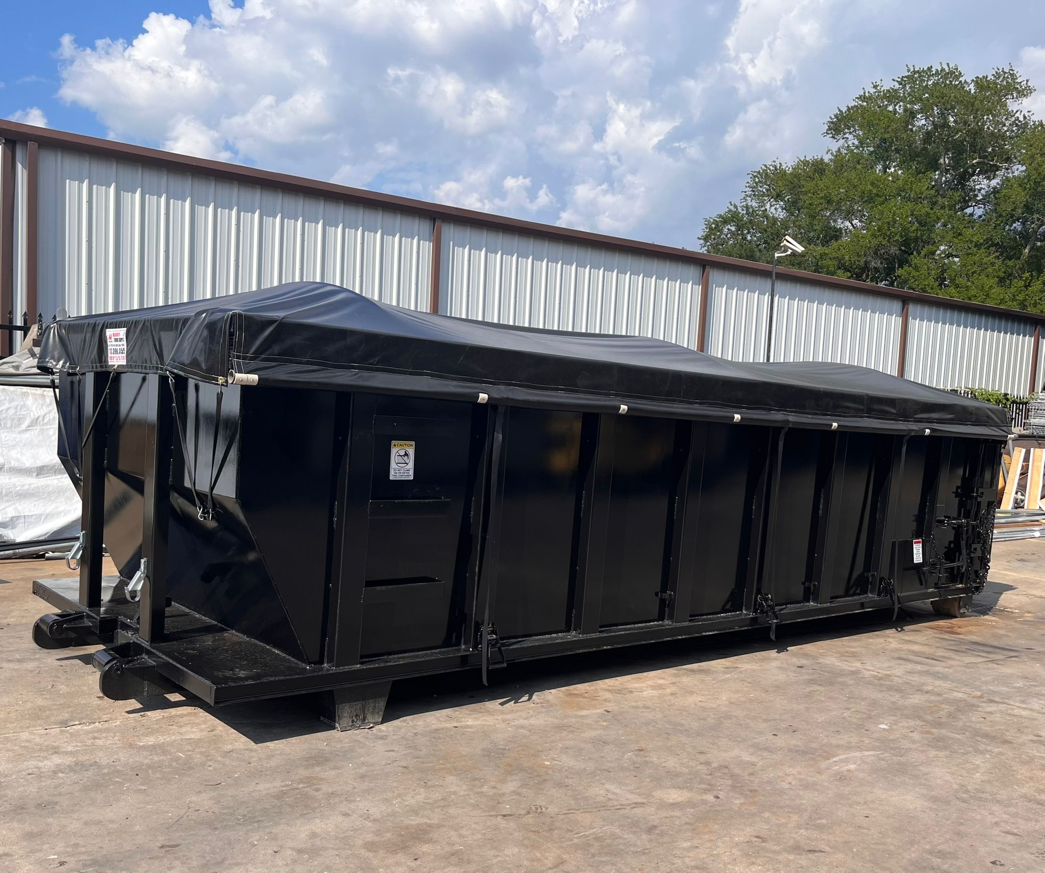 ROLL OFF TARP (INSTALLED) Marco's Truck Tarps