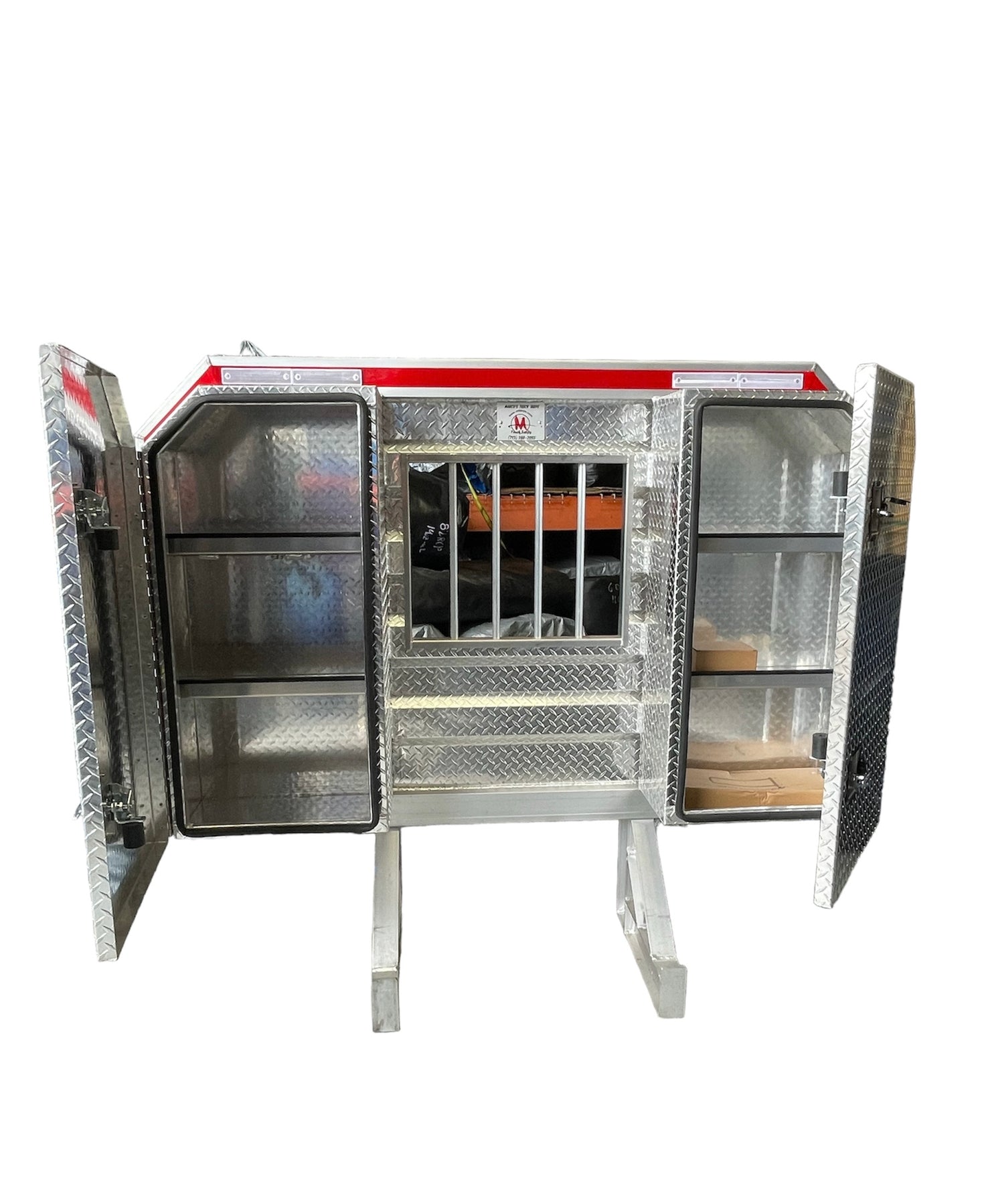 Head Storage Racks HEAD RACK WITH 2 DOORS – Marco's Truck Tarps
