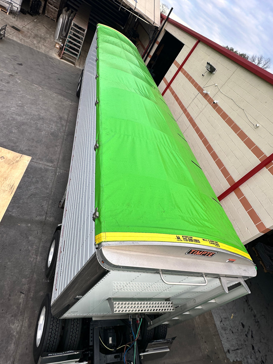 lieferservice tarp Rollover Hopper Tarps – Marco's Truck Tarps