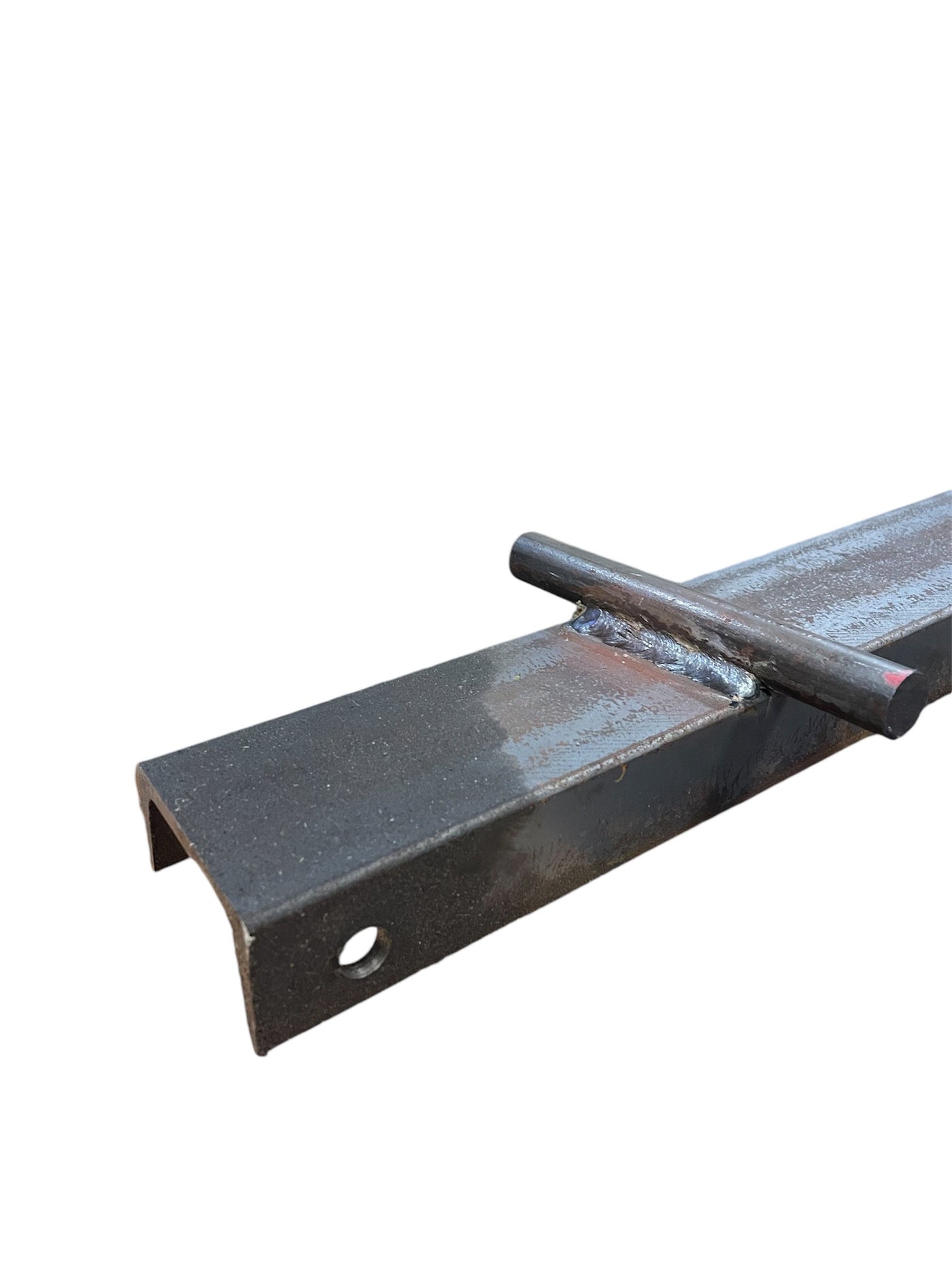 4' C-CHANNEL PIPE STAKE W/HOLE