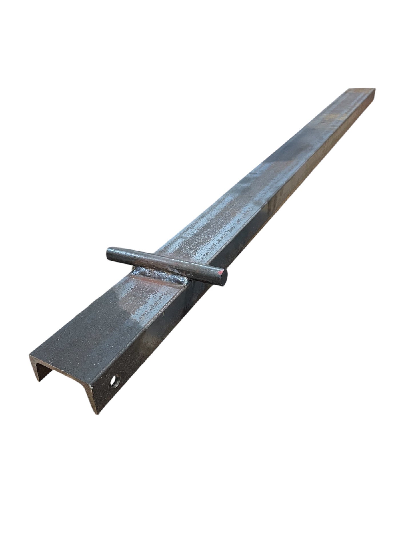 4' C-CHANNEL PIPE STAKE W/HOLE