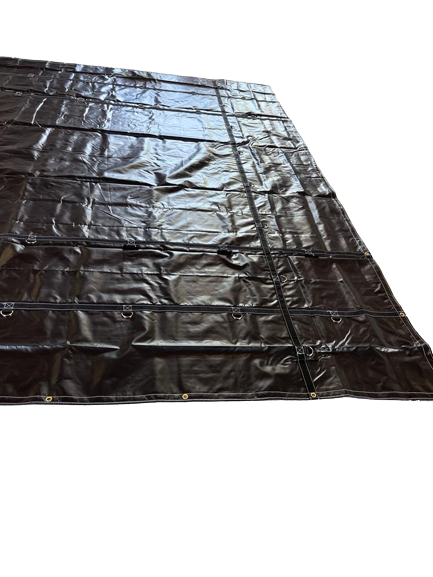 truck tarps for sale STEEL TARP (16' X 27') BLACK 14 OZ – Marco's Truck Tarps