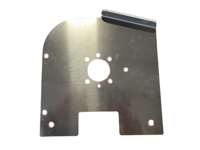 ALUMINUM SMOOTH FRONT H-D WIND DEFLECTOR MOUTING BRACKET