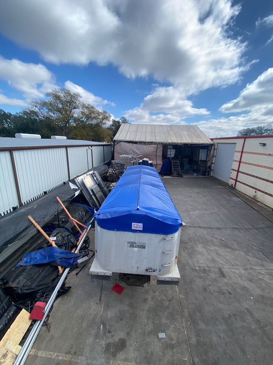 cumulus tarp END DUMP ROLLOVER TARP WITH RIDGEPIPE POCKET – Marco's Truck Tarps