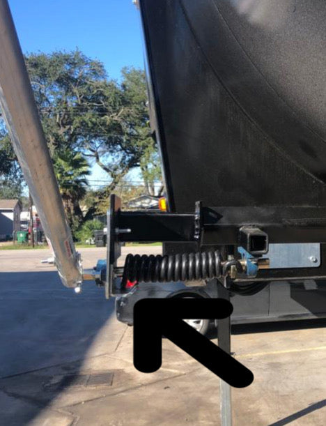 Tarp Spring Retractor SPRING RETAINER BRACKET – Marco's Truck Tarps