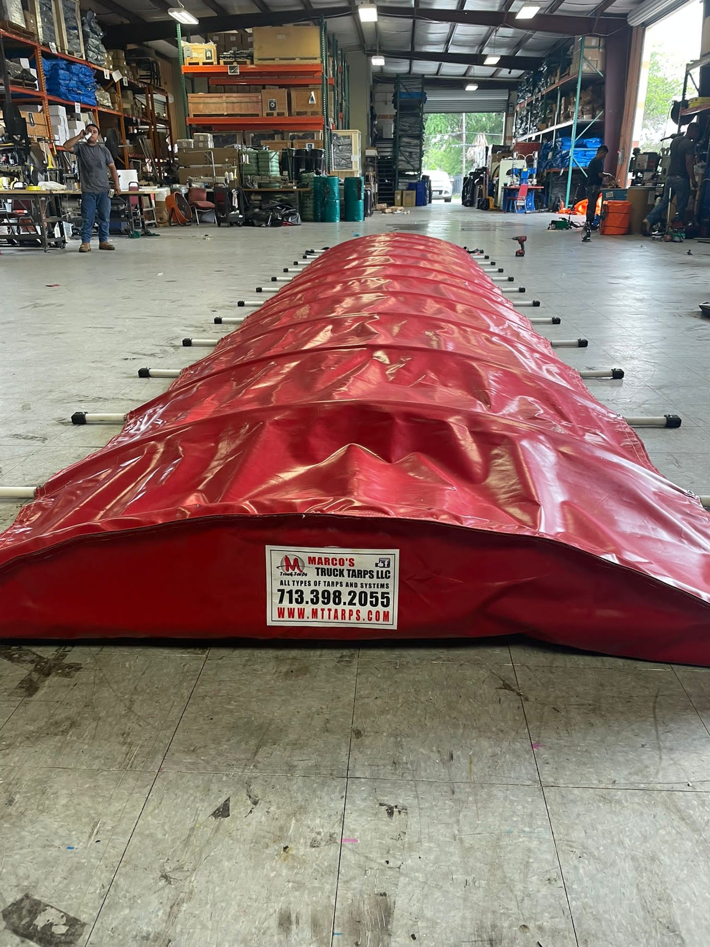 sliding tarp STANDARD CABLE SYSTEMS / SLIDING TARP – Marco's Truck Tarps